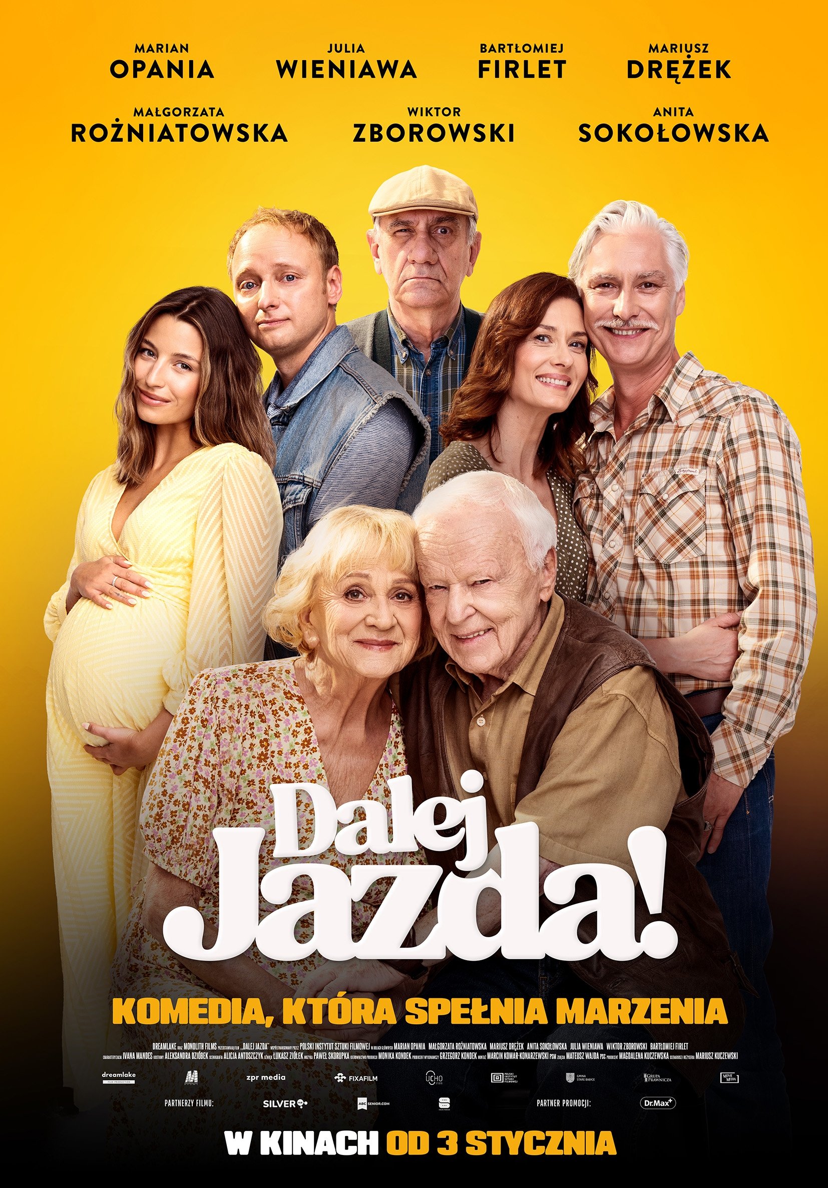 Plakat filmu Dalej Jazda