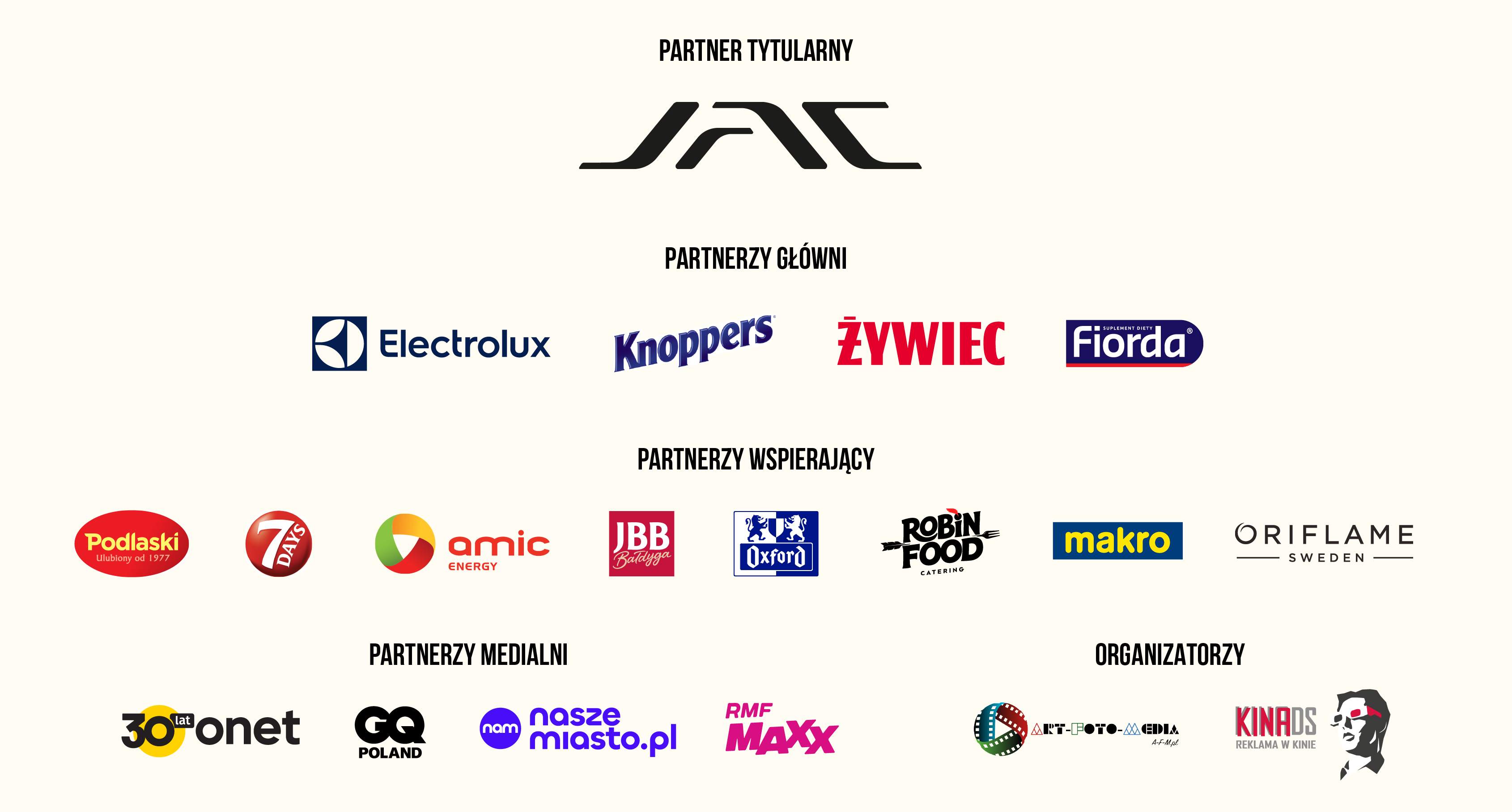 Patroni i partnerzy Kina na Leżakach